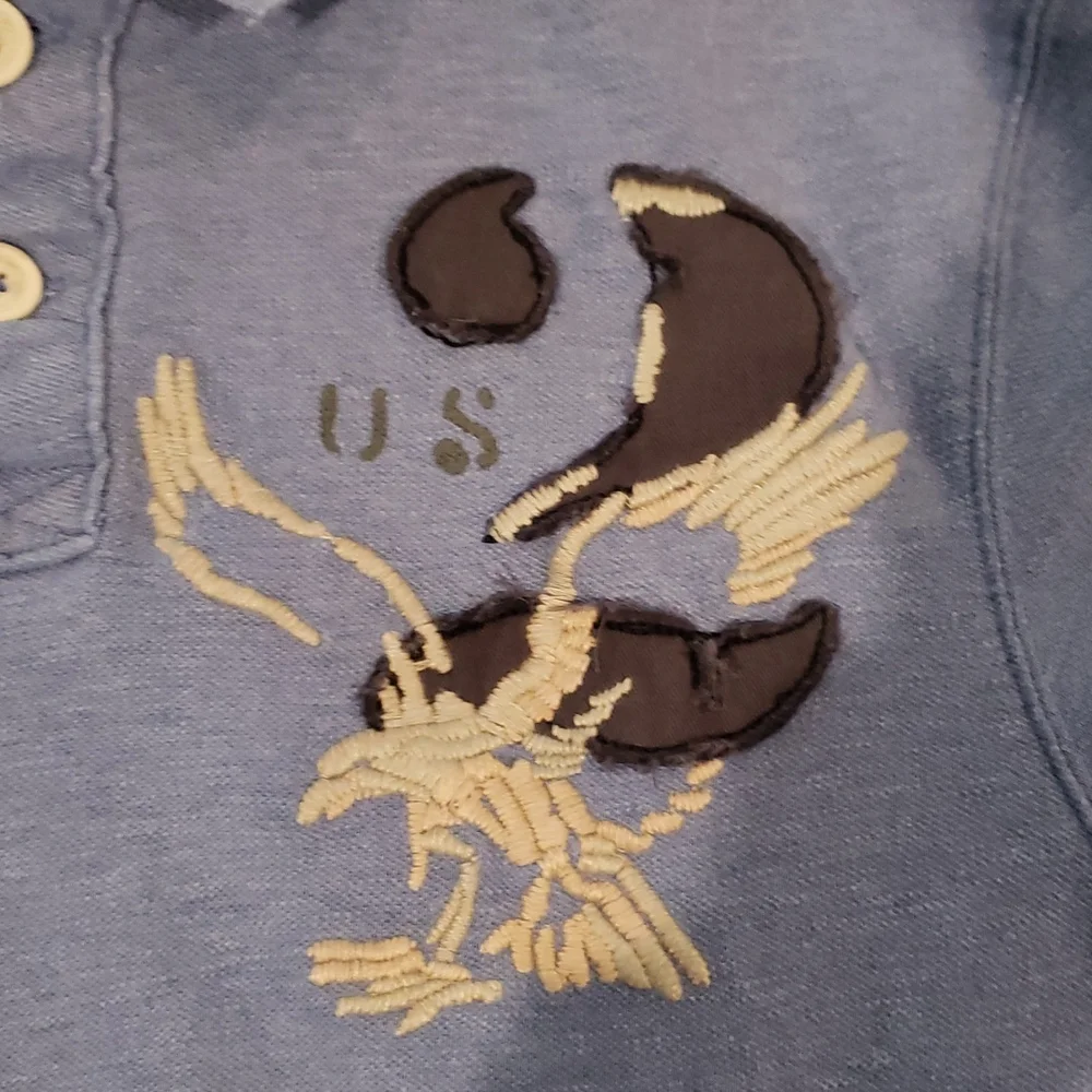 American Eagle Outfitters AEO Vintage fit polo 100% cotton. Size medium - Picture 3 of 9